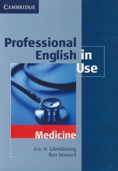کتاب PROFESSIONAL ENGLISH IN USE Medicine اثر اریک گلندینینگ نشر جنگل
