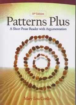 کتاب patterns plus a short prose reader with argunmentation اثر ماری لو کانلین نشر جنگل