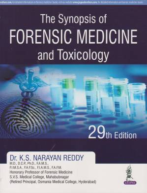 دانلود کتاب The Synopsis Of Forensic Medicine and Toxicology