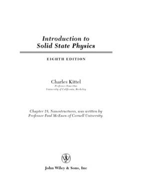 دانلود کتاب Introduction to Solid State Physics