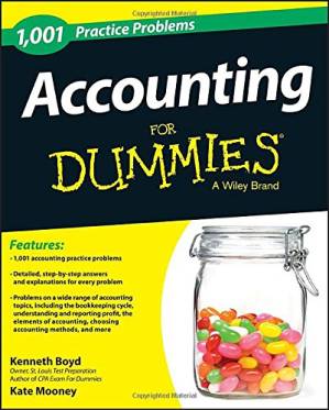 دانلود کتاب 1,001 Accounting Practice Problems For Dummies