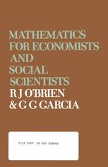 دانلود کتاب Mathematics for Economists and Social Scientists