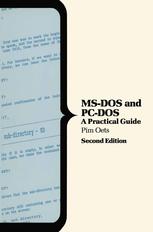 دانلود کتاب MS-DOS and PC-DOS: A Practical Guide
