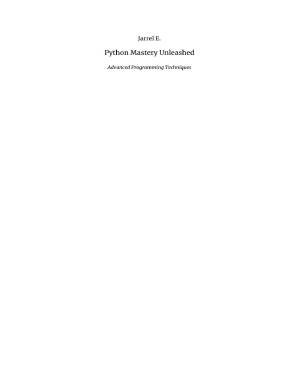 دانلود کتاب Python Mastery Unleashed