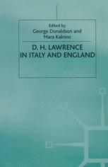 دانلود کتاب D. H. Lawrence in Italy and England