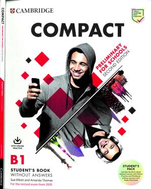 دانلود کتاب Compact Preliminary for Schools B1 Student’s Book without Answers
