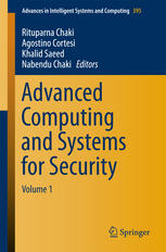 دانلود کتاب Advanced Computing and Systems for Security: Volume 1