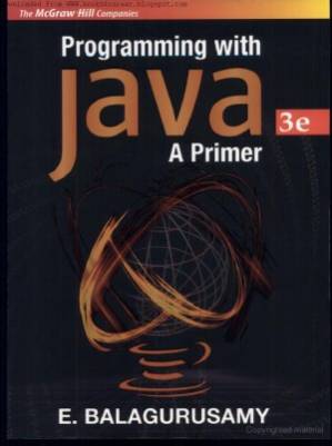 دانلود کتاب Programming with Java a Primer