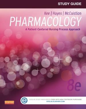دانلود کتاب Study Guide for Pharmacology: A Patient-Centered Nursing Process Approach