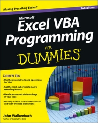 دانلود کتاب Excel VBA Programming For Dummies, 3rd Edition