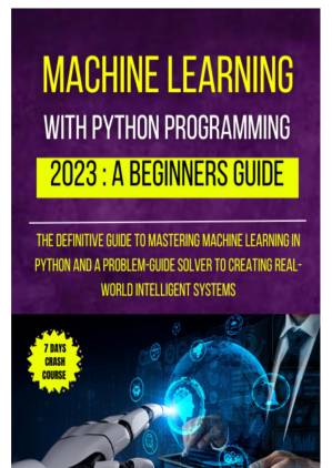 دانلود کتاب Machine learning With python programming