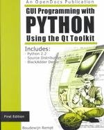 دانلود کتاب GUI Programming with Python: QT Edition