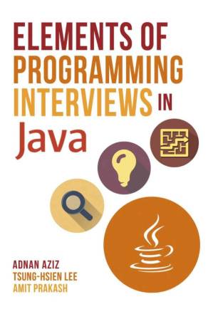 دانلود کتاب Elements of Programming Interviews in Java