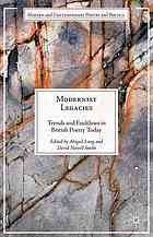 دانلود کتاب Modern and Contemporary Poetry Poetics : Modernist Legacies