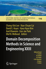 دانلود کتاب Domain Decomposition Methods in Science and Engineering XXIII