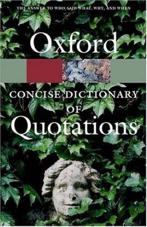 دانلود کتاب The Concise Oxford Dictionary of Quotations