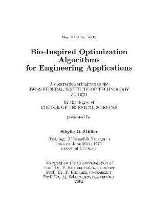 دانلود کتاب Bio-Inspired Optimization Algorithms for Engineering Applications