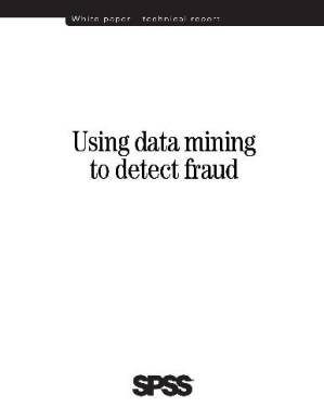 دانلود کتاب Using data mining to detect fraud