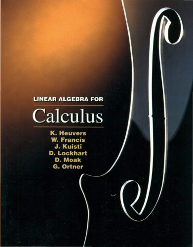 دانلود کتاب Linear Algebra For Calculus