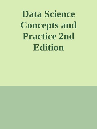 دانلود کتاب Data Science: Concepts and Practice