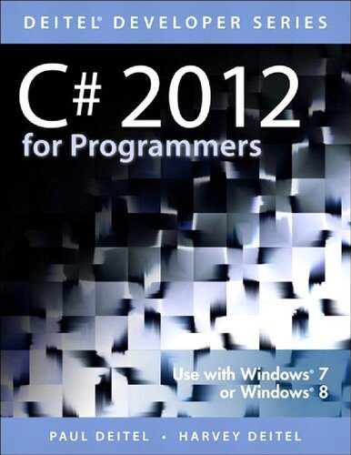 دانلود کتاب C# 2012 for Programmers