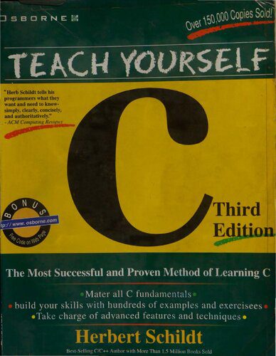 دانلود کتاب Teach Yourself C