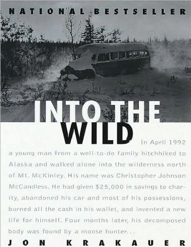 کتاب Into the Wild (به سوی وحشی) نسخه انگلیسی PDF | جان کراکائر (Jon Krakauer)