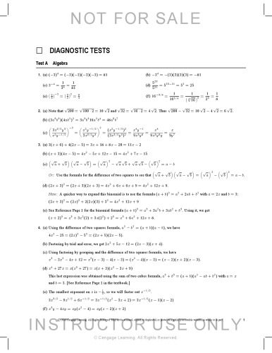 دانلود کتاب Student Solutions Manual for Stewart/Day’s Calculus Life Sciences and Biocalculus: Calculus, Probability, Statistics the