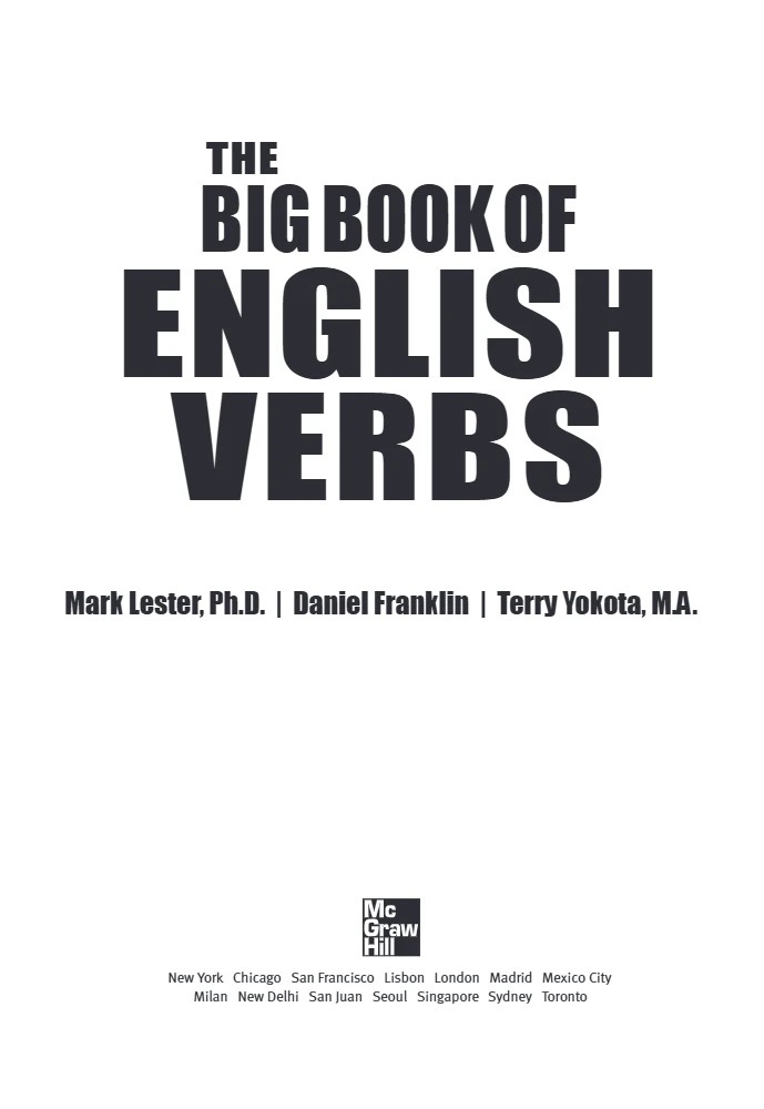 کتاب 555 English Verbs (۵۵۵ فعل انگلیسی) نسخه انگلیسی PDF | مارک لستر، دنیل فرانکلین و تری یوکوتا