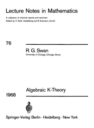 دانلود کتاب Algebraic K-theory