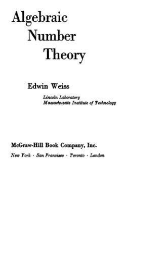 دانلود کتاب Algebraic number theory