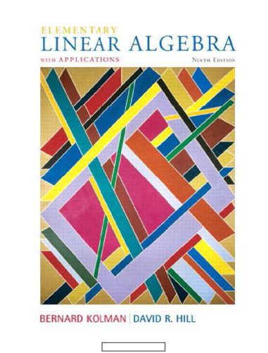 دانلود کتاب Student Solutions Manual for Elementary Linear Algebra with Applications