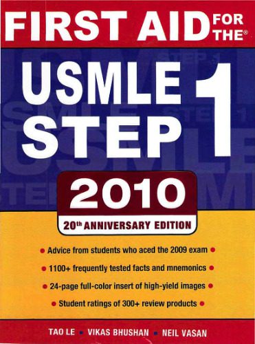 دانلود کتاب First Aid for the USMLE Step 1, 2010