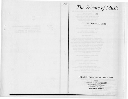 دانلود کتاب The Science of Music