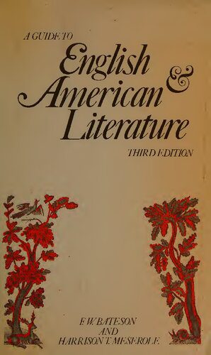دانلود کتاب A Guide to English and American Literature