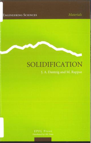 دانلود کتاب Solidification