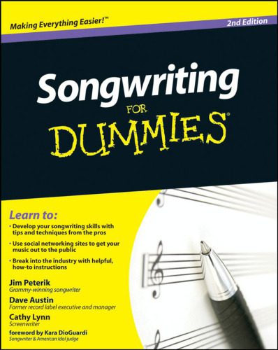 دانلود کتاب Songwriting For Dummies, Second Edition