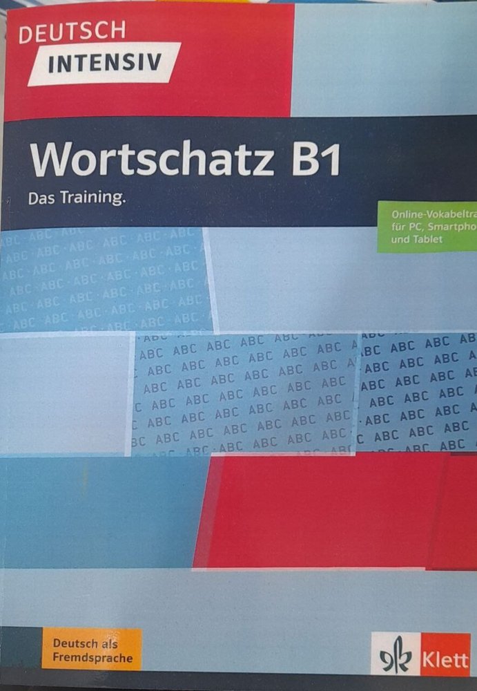 کتاب آلمانی deutsch Intensiv Wortschatz B1 das training