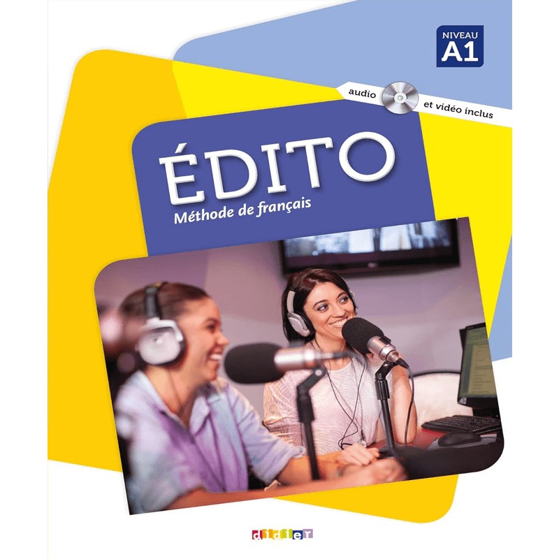 کتاب فرانسوی ویرایش دوم Edito A1 Methode de francais