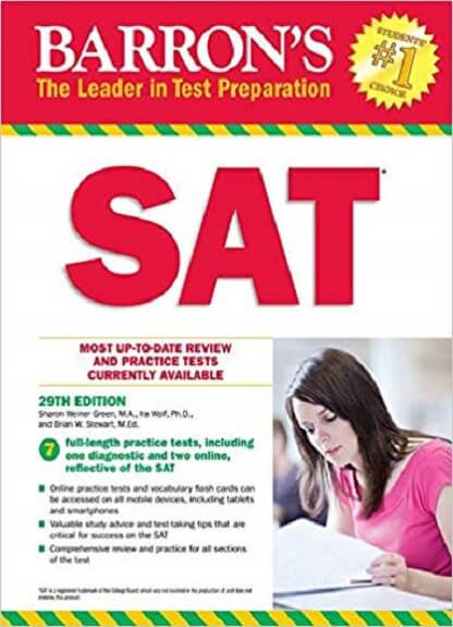 کتاب Barrons SAT 29 Edition