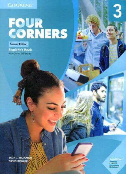 کتاب Four Corners 2nd 3 SB+WB+DVD
