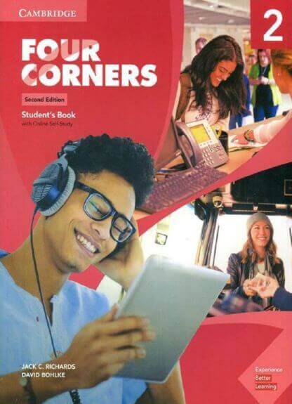 کتاب Four Corners 2nd 2 SB+WB+DVD