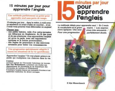 دانلود کتاب 15 minutes par jour pour apprendre l’anglais