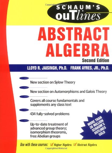 دانلود کتاب Schaum’s outlines Abstract Algebra