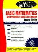 دانلود کتاب Schaum’s outline of theory and problems basic mathematics with applications to science technology