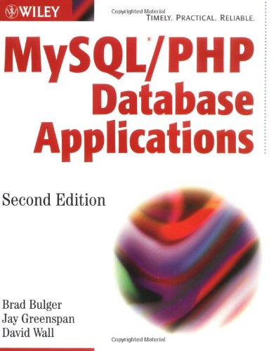دانلود کتاب MySQL and PHP Database Applications