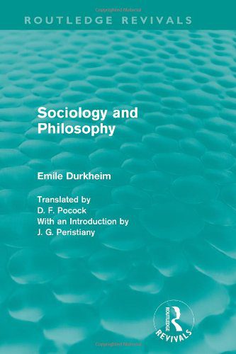 دانلود کتاب Sociology and Philosophy