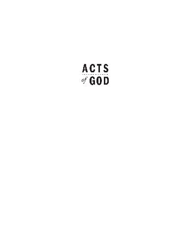 دانلود کتاب Acts of god