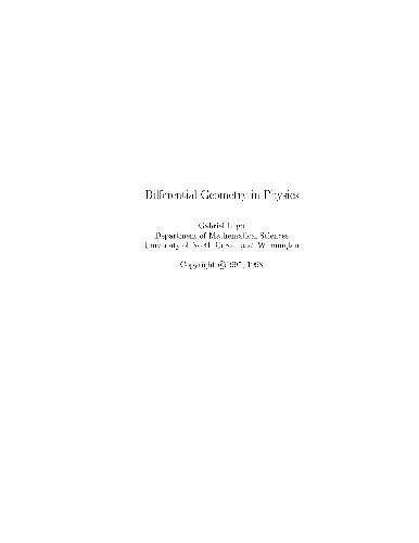 دانلود کتاب Differential Geometry in Physics