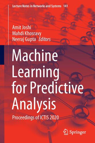 دانلود کتاب Machine Learning for Predictive Analysis: Proceedings of ICTIS 2020
